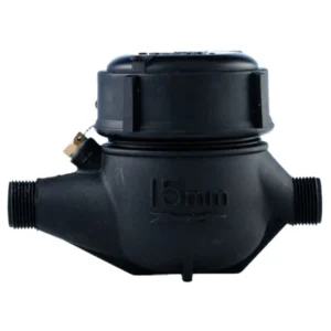 Medidor de agua MX4 chorro múltiple ADCCOM, rosca NPT de 1/2 pulgada