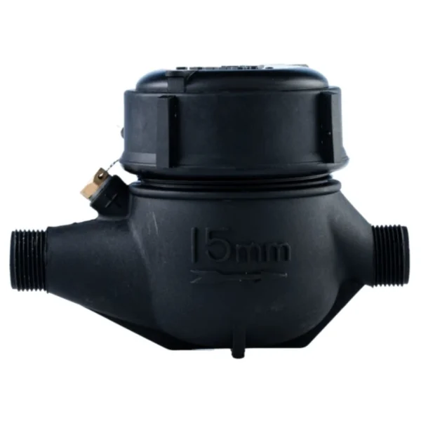 Medidor de agua MX4 chorro múltiple ADCCOM, rosca NPT de 1/2 pulgada