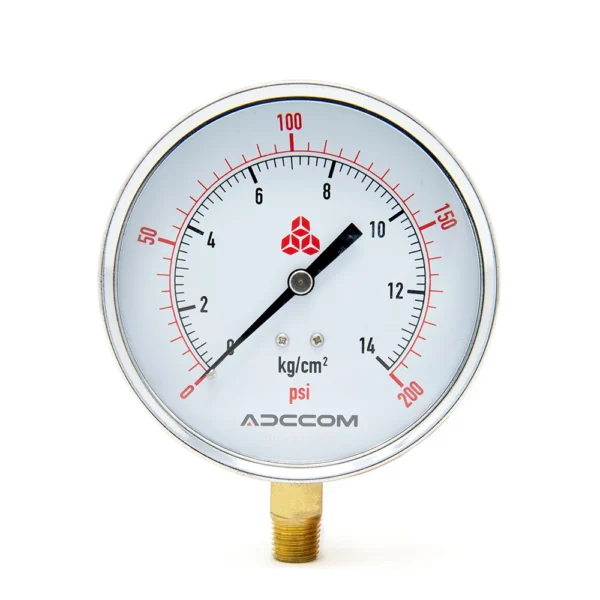 vacuometro-40cl4v-tipo-bourdon-01 Vacuómetro 40CL4V Tipo Bourdón