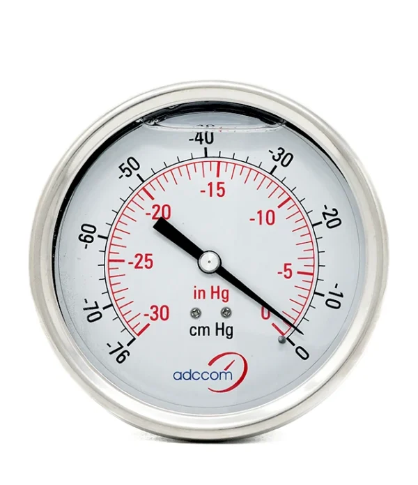 Manómetro de Presión Serie H - Modelo 40HB4P