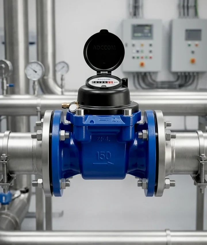 Macromedidor agua potable para el sector industrial y empresarial