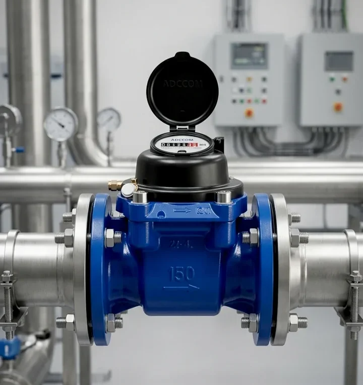 Macromedidor agua potable para el sector industrial y empresarial