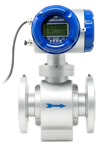 Macromedidores industriales ADCCOM para medición de caudal en redes hidráulicas y sistemas de agua