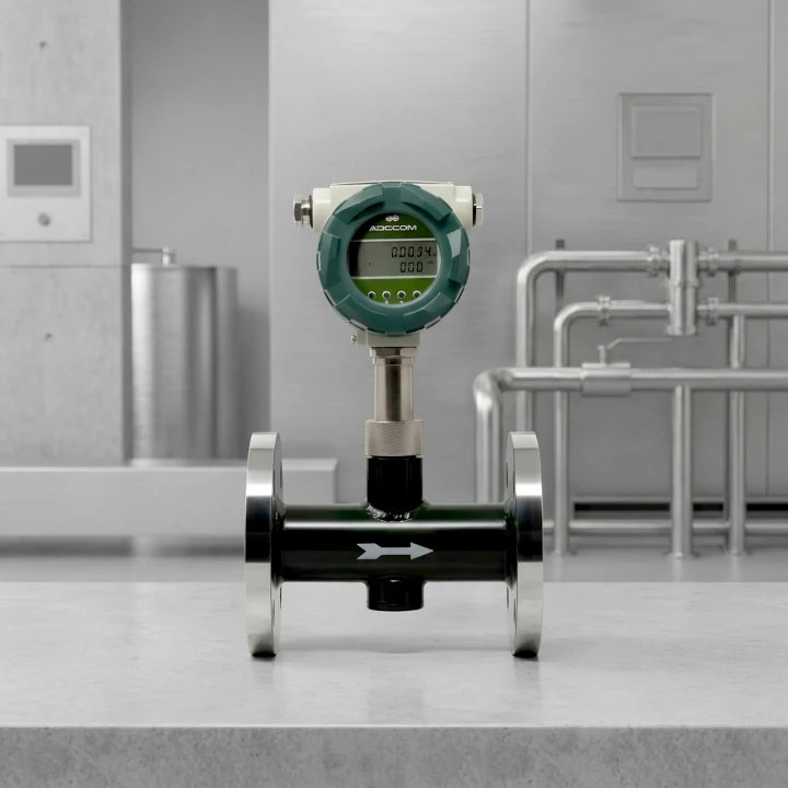Elecproflu | Tienda de Dispositivos de Medición y Control 1 13 Medidor de flujo tipo turbina operando en sistema hidráulico industrial de agua potable