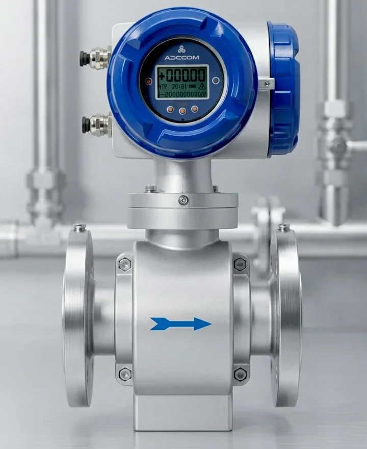 Elecproflu | Tienda de Dispositivos de Medición y Control 1 15 Indicadores de presión y medidor electromagnético instalados en sistema de proceso químico industrial
