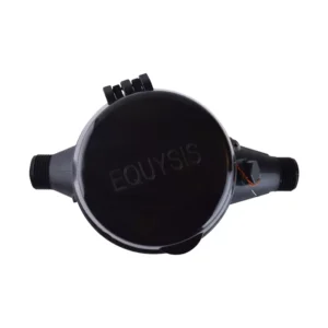 Medidor de agua chorro múltiple LP-15 NOM clase B de 190 mm Equysis, vista superior con la tapa cerrada