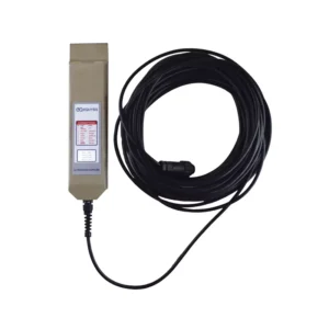 Sensor Doppler y de nivel del medidor Ultra-AV Equysis con su cable